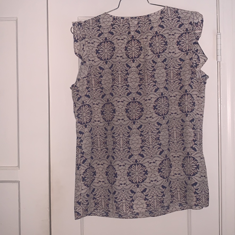 Cabi Stevie Flutter Tunic Top Style 3074. Euc, La… - image 5